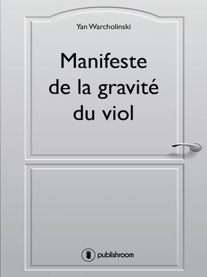 cover image of Manifeste de la gravité du viol